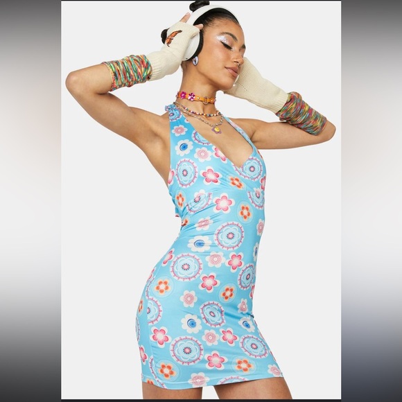 City Triangles Dresses & Skirts - City Triangles Reversible Halter Dress